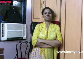 Indian Babe Lily Conversing With Her 