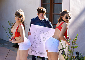 If you cant convert them to religion then join them