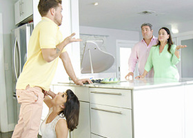 Edgy teenage girl fucking her horny stepbrother