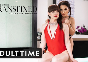 Fascinating lesbian fucking with a transsexual