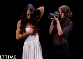 Artistic porno video with a transsexual hottie