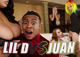 Compilation focusing on petite dudes with HUGE dicks