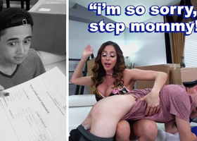 Stepmom's discipline is really fucking freaky